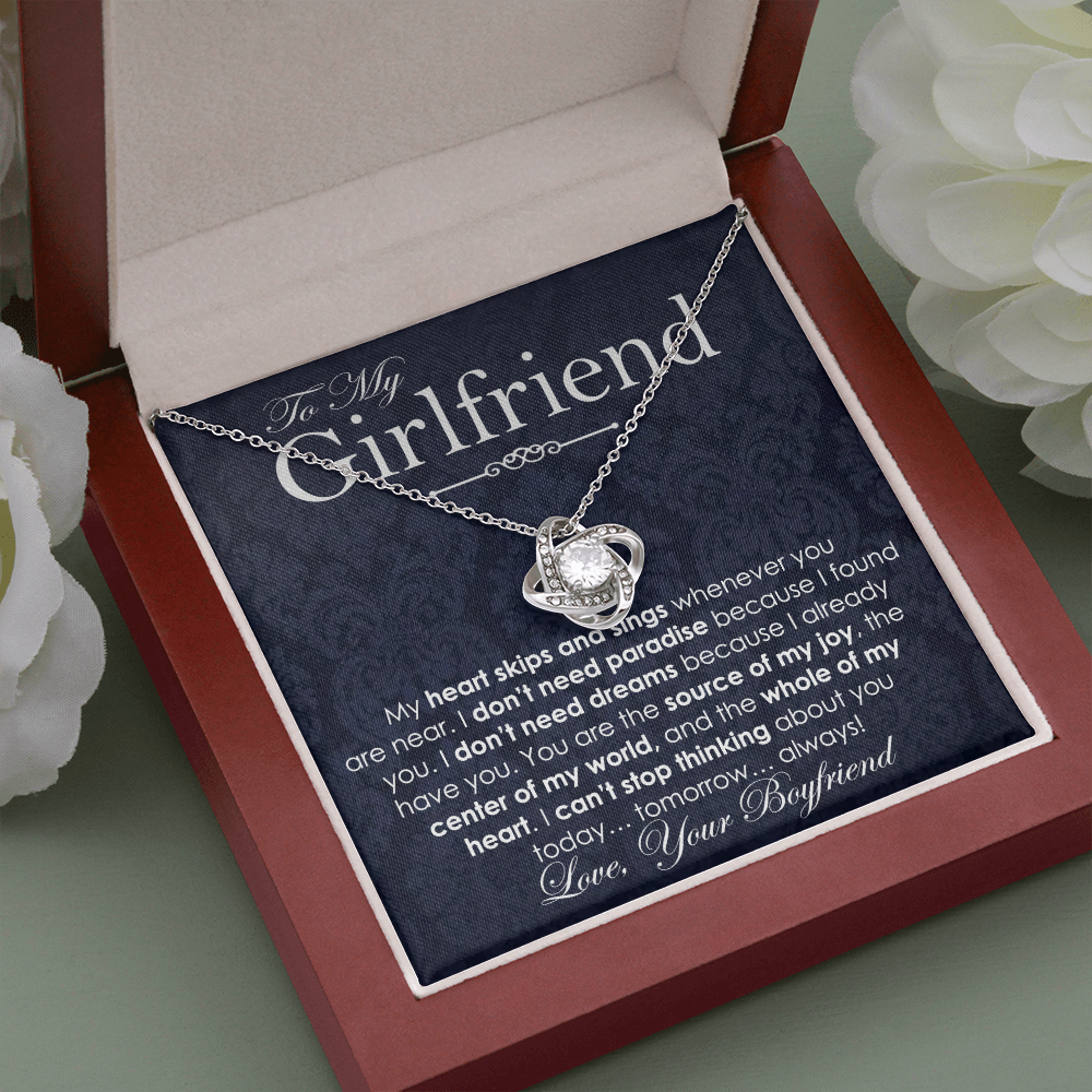 Forever Love Necklace Gift for Girlfriend