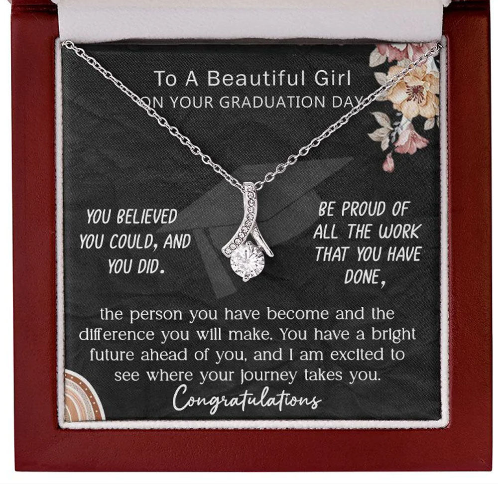 Graduation Necklace Gift for Her